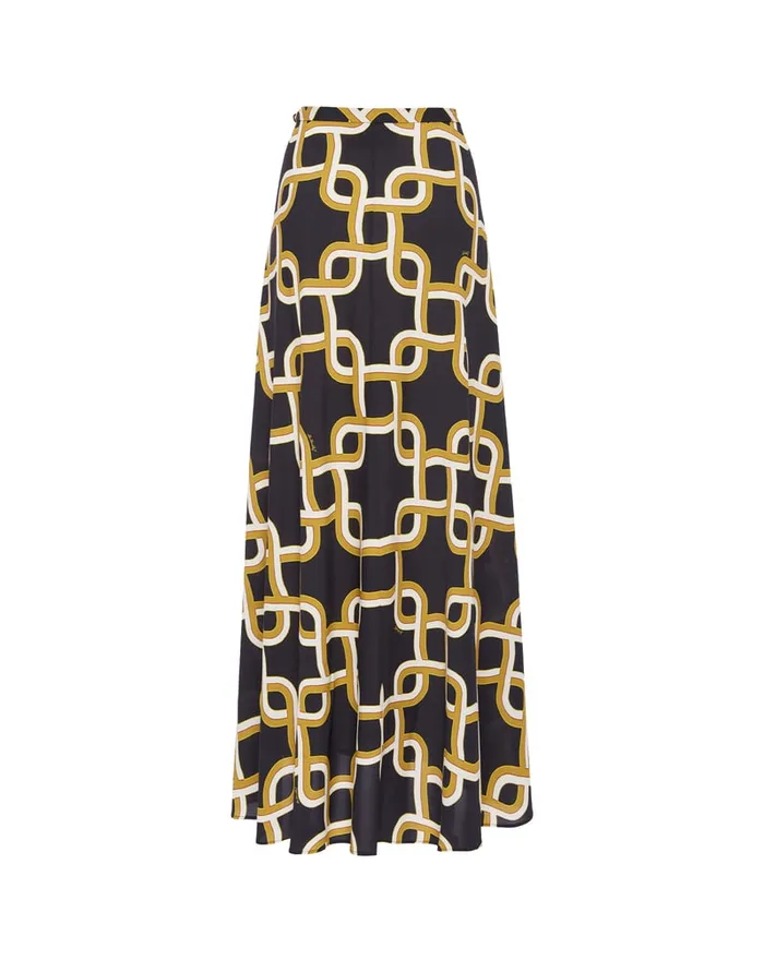 La Doublej Flipper Skirt Tackle Black In Sabl Women Skirts