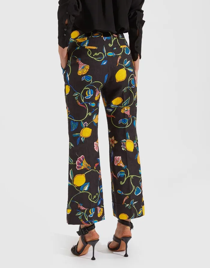 La Doublej Hendrix Pants Borboni In Shot Cotton Women Shorts and Pants