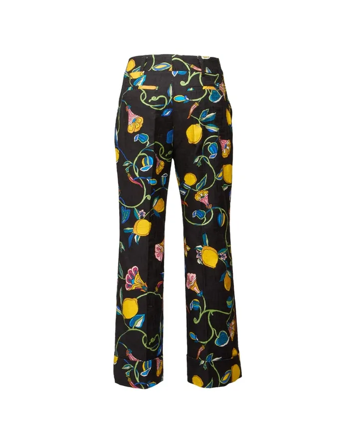 La Doublej Hendrix Pants Borboni In Shot Cotton Women Shorts and Pants