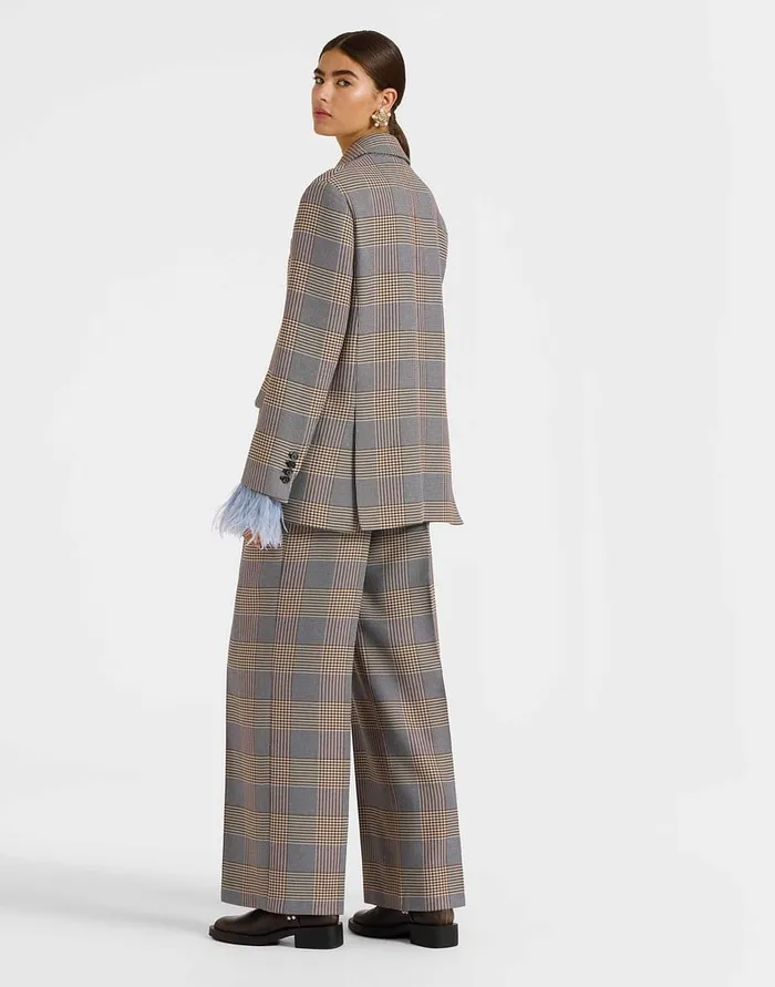 La Doublej Jones Jacket Moors Multicolor In Viscose Tailoring Women Outerwear
