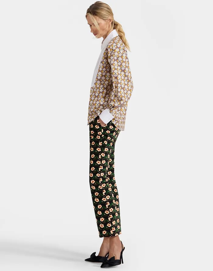 La Doublej Peggy Shirt HalfLight Micro Cream In Poplin Cotton Women Shirts and Tops