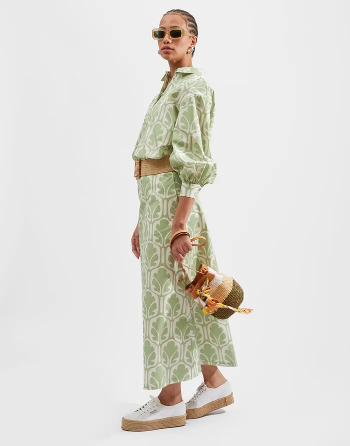 La Doublej Poet Shirt Grove In Summer Popeline Women Shirts and Tops