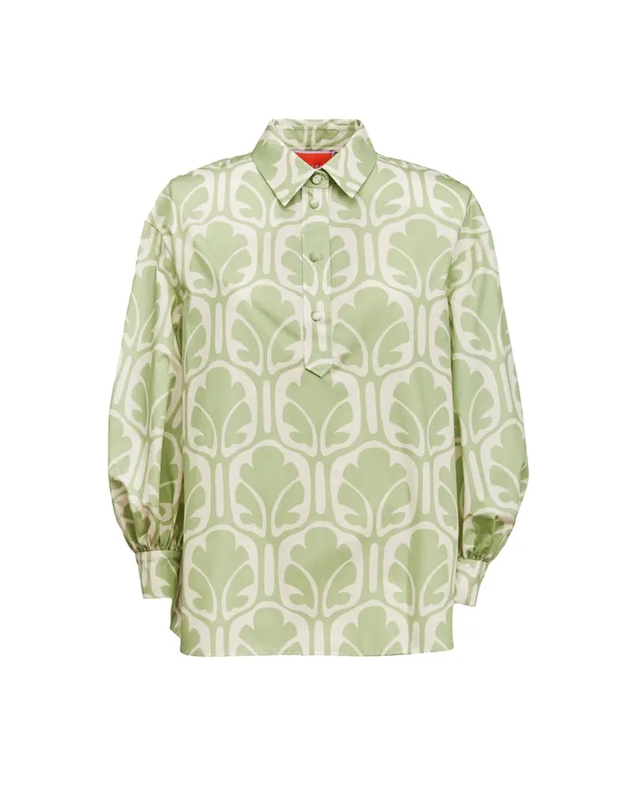 La Doublej Poet Shirt Grove In Summer Popeline Women Shirts and Tops