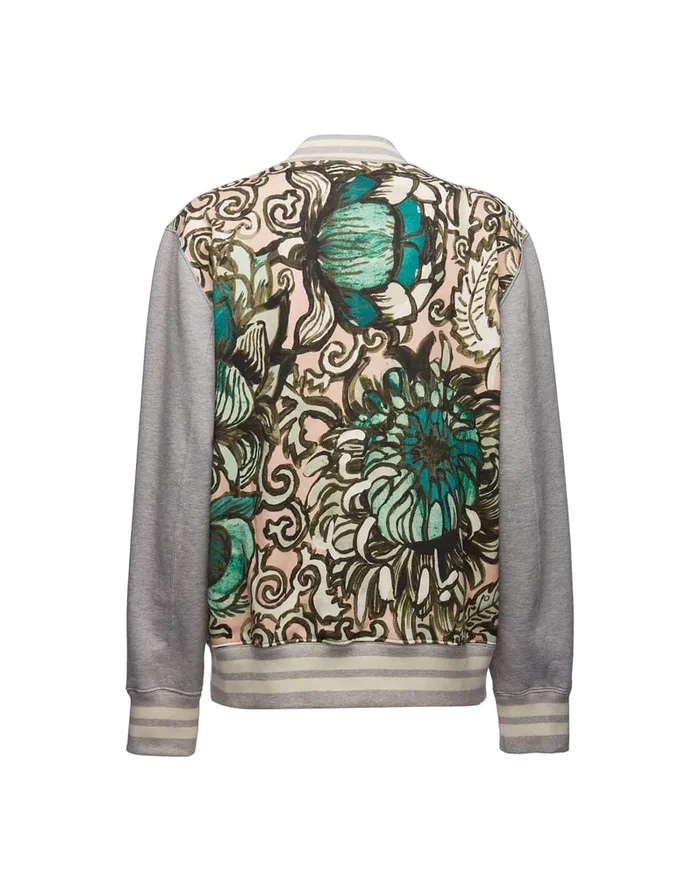 La Doublej Varsity Bomber Anemone Pink In Jersey Harvey Women TShirts and Sweatshirts