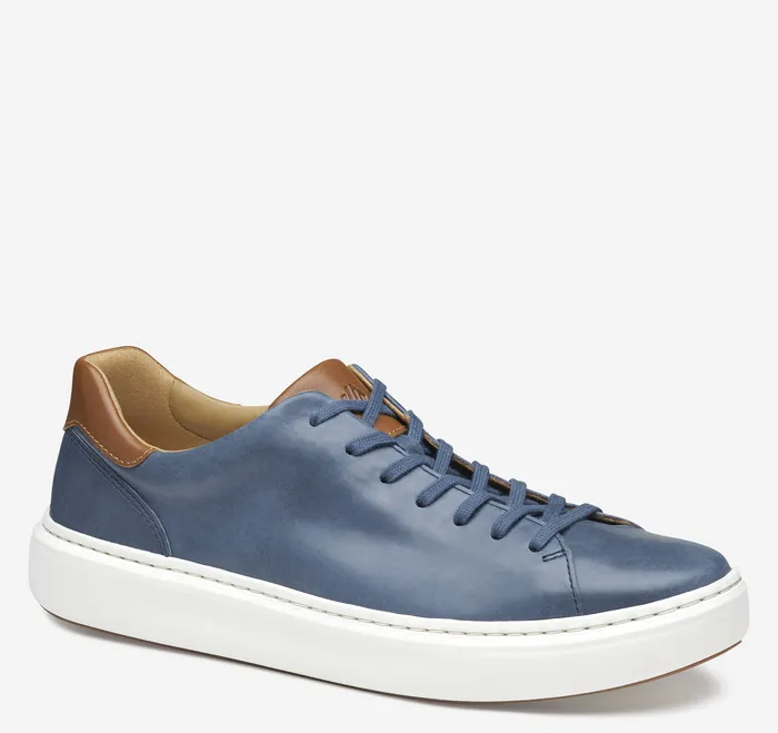 LaceUps Anders LaceToToe Navy Full Grain Johnston and Murphy Men