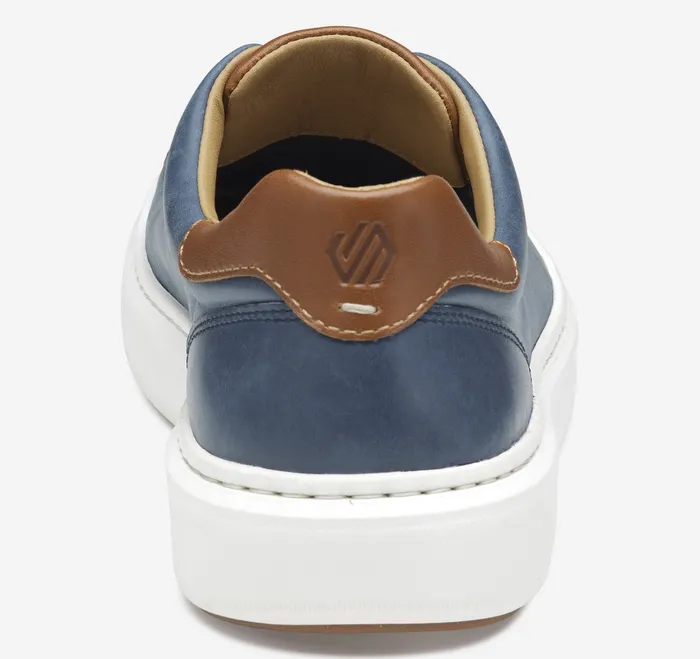 LaceUps Anders LaceToToe Navy Full Grain Johnston and Murphy Men