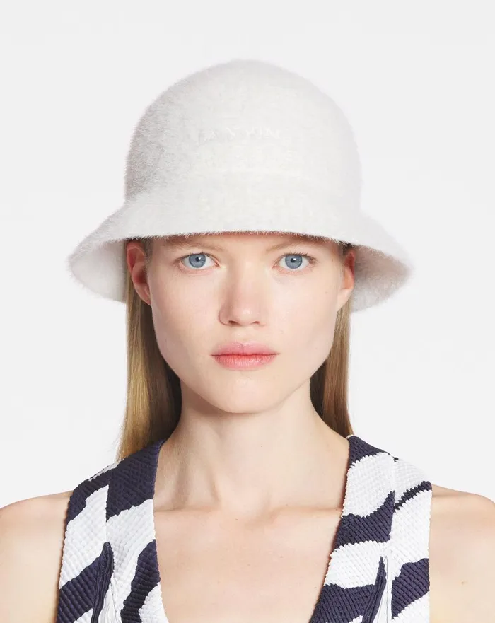 Lanvin Cotton Bucket Hat Enamel Women Lanvin Hats Lanvin Cotton Bucket Hat Enamel Women Lanvin Hats
