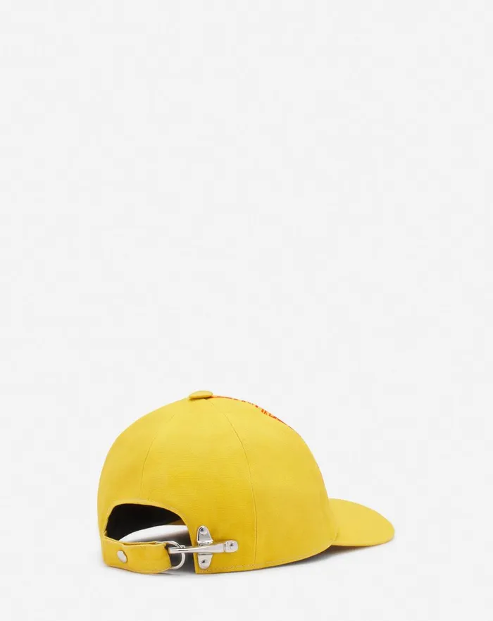 Lanvin X Future Eagle Cotton Cap Cornbright Orange Women Lanvin Hats