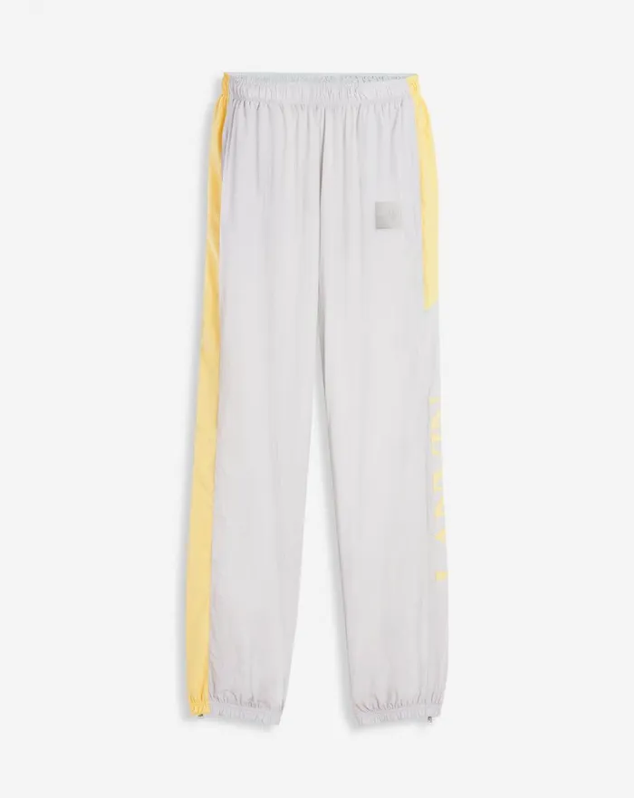 Lanvin X Future Jogging Pants With Contrasting Stripes Eagle Grey Men Lanvin Coats and Jackets