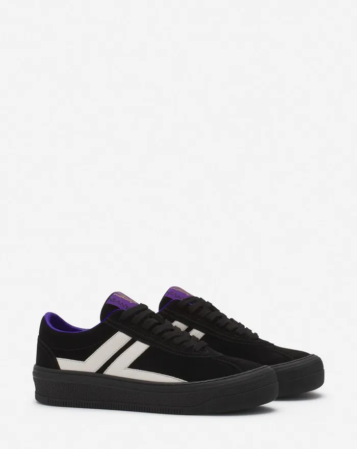 Lanvin X Future Leather Cash Sneakers For Women Blackoff White Women Lanvin Sneakers Lanvin X Future Leather Cash Sneakers For Women Blackoff White Women Lanvin Sneakers