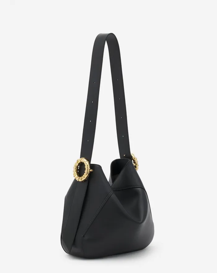 Leather Mlodie Hobo Bag Black Women Lanvin Tote Bags and Top Handle Bags Leather Mlodie Hobo Bag Black Women Lanvin Tote Bags and Top Handle Bags