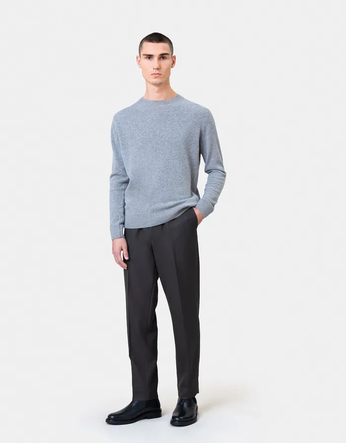Light Merino Wool Crew 8211 Ocean Green Knit Sweaters Colorfulstandard Men