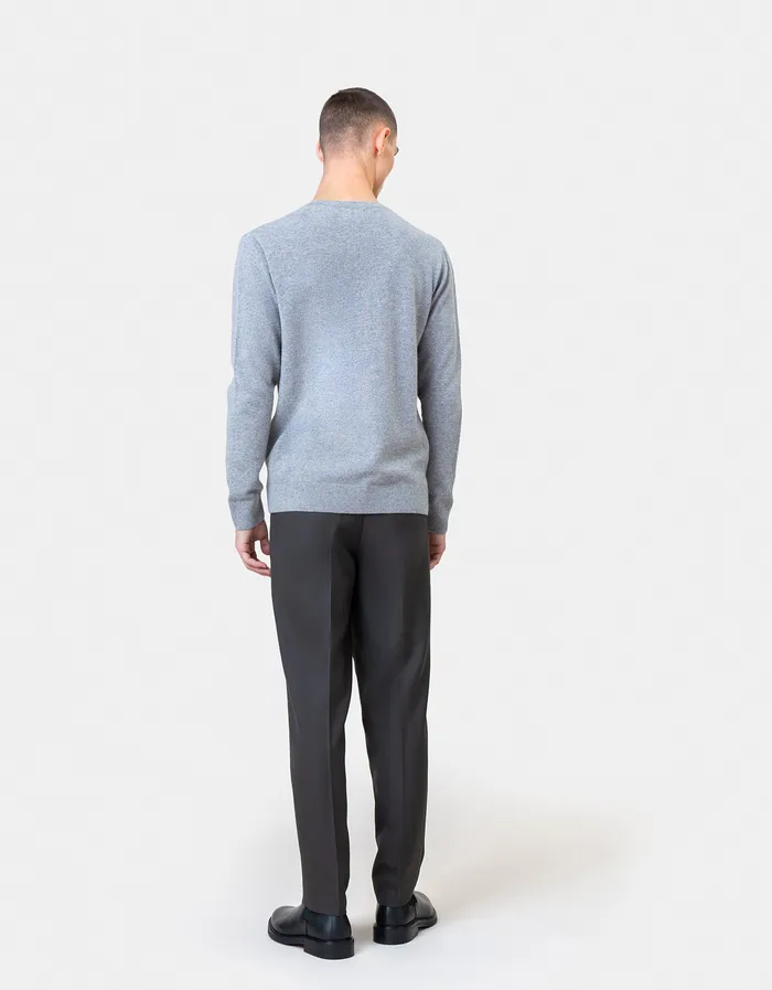 Light Merino Wool Crew 8211 Ocean Green Knit Sweaters Colorfulstandard Men