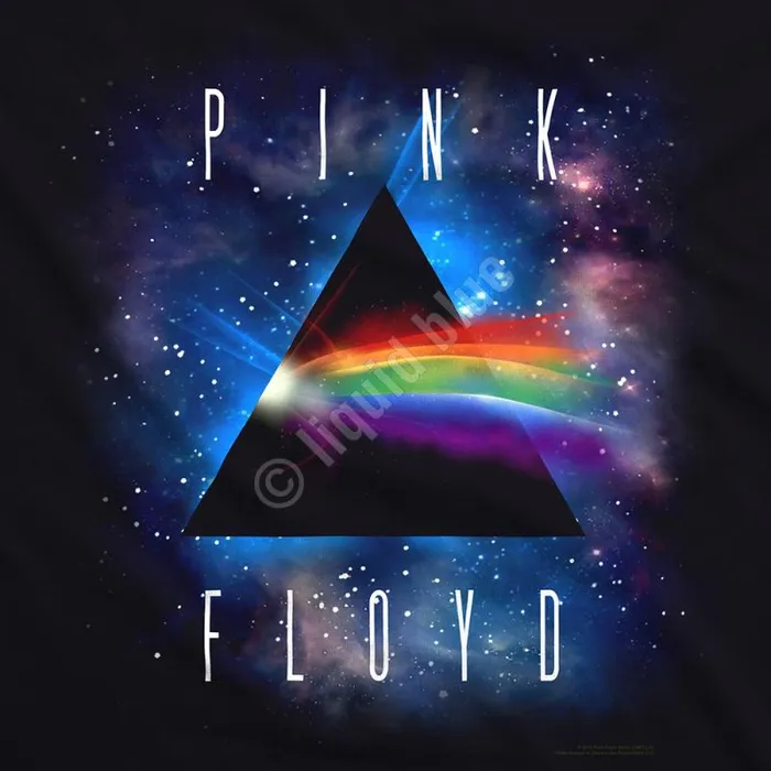 Liquid Blue Athletic TShirt Men Dark Side Space Black Athletic TShirt