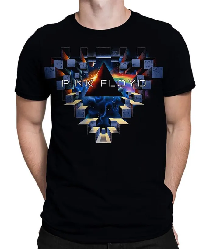 Liquid Blue Athletic TShirt Men Space Window Black Athletic TShirt