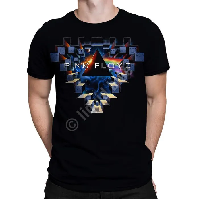 Liquid Blue Athletic TShirt Men Space Window Black Athletic TShirt