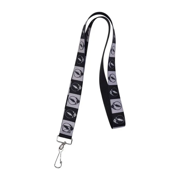 Liquid Blue Jewelry Accessories GD SYF Black And Gray Lanyard