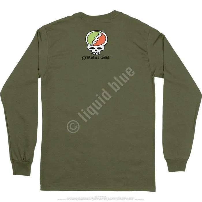 Liquid Blue Long Sleeve Men Bus Dead Is Better Long Sleeve TShirt