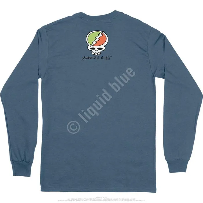 Liquid Blue Long Sleeve Men Bus Dead Is Better Long Sleeve TShirt