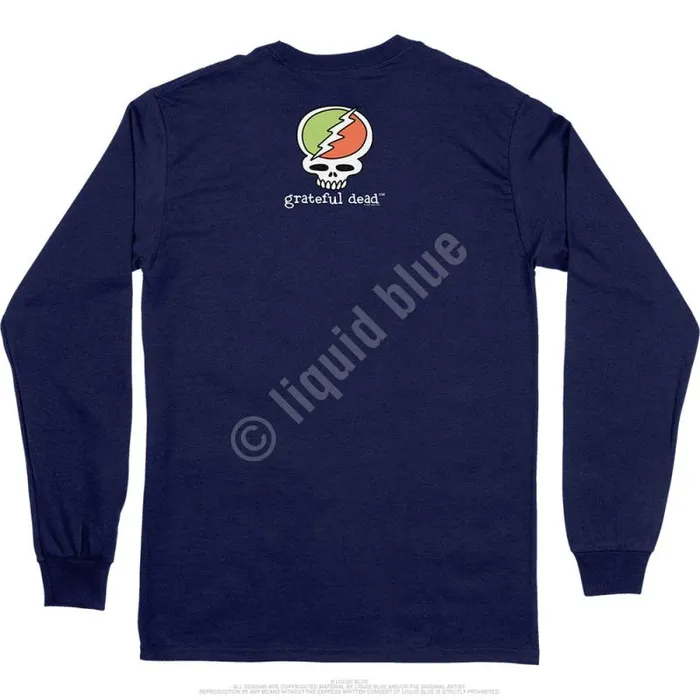 Liquid Blue Long Sleeve Men Bus Dead Is Better Long Sleeve TShirt