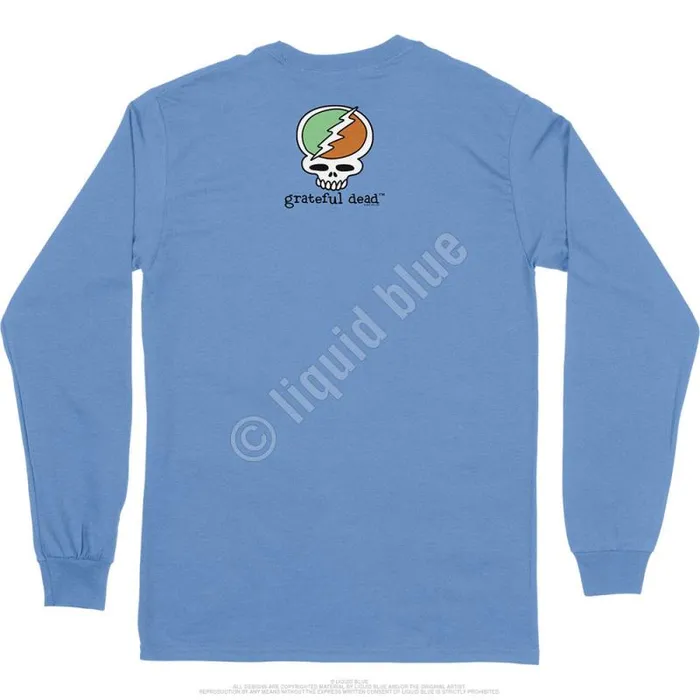 Liquid Blue Long Sleeve Men Hacky Dead Is Better Long Sleeve TShirt