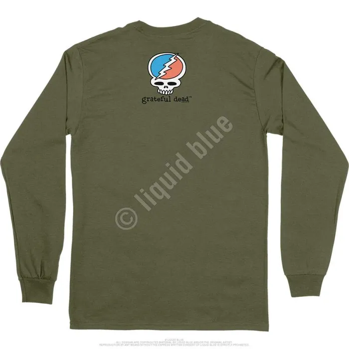 Liquid Blue Long Sleeve Men Truck Dead Is Better Long Sleeve TShirt