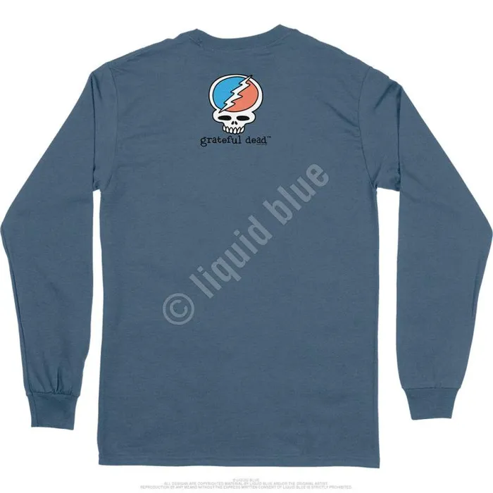 Liquid Blue Long Sleeve Men Truck Dead Is Better Long Sleeve TShirt