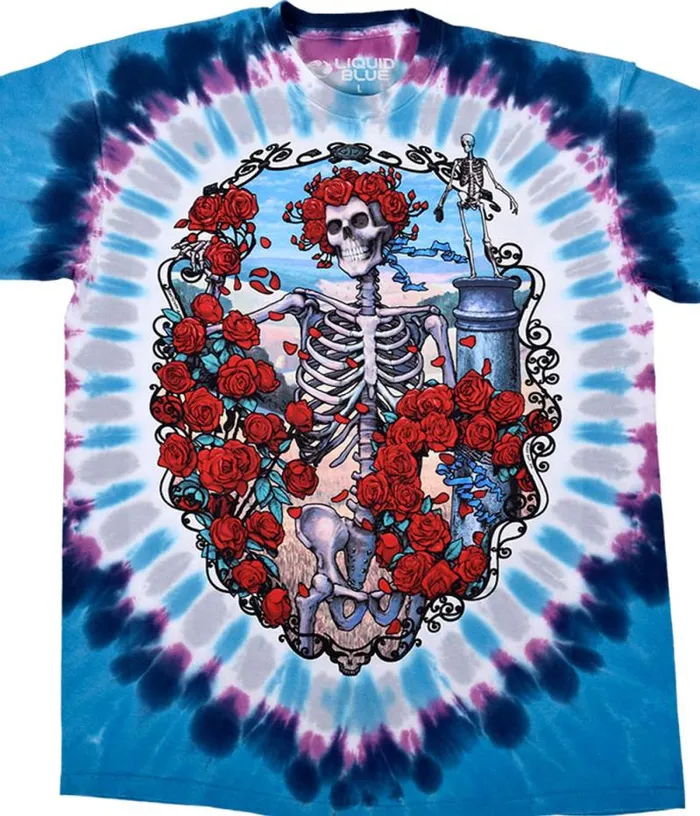 Liquid Blue TShirt Men 30th Anniversary TieDye TShirt