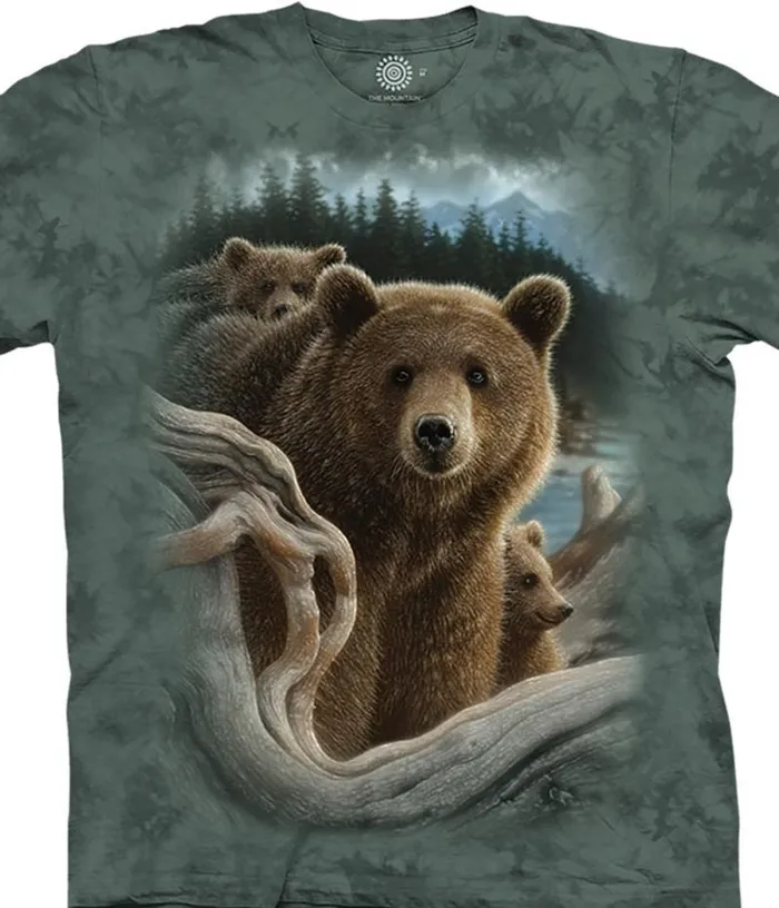 Liquid Blue TShirt Men Backpacking Classic Cotton TShirt