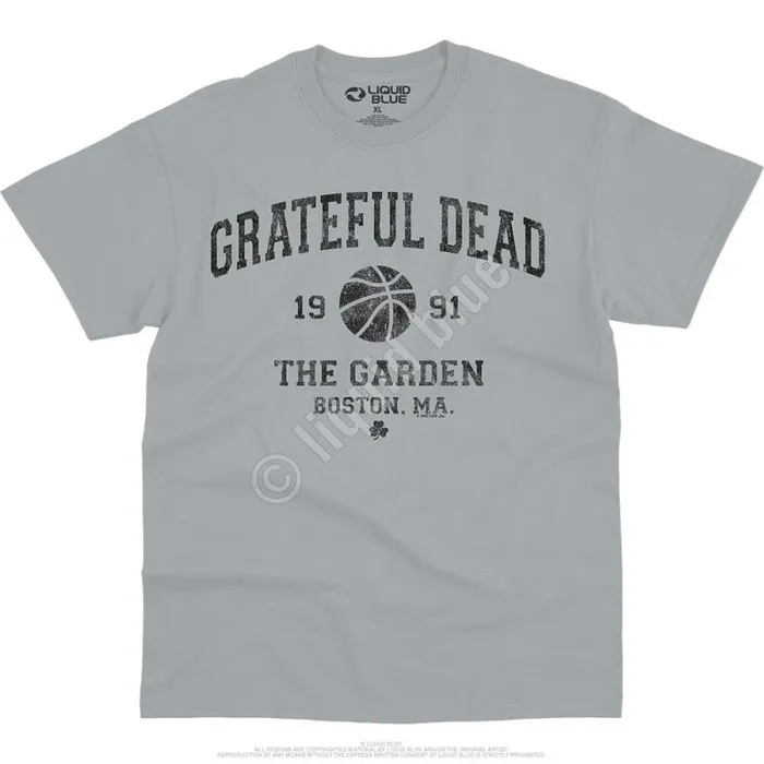 Liquid Blue TShirt Men Boston Garden 91 TShirt