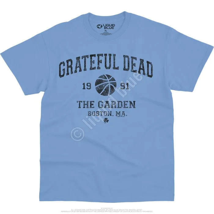 Liquid Blue TShirt Men Boston Garden 91 TShirt