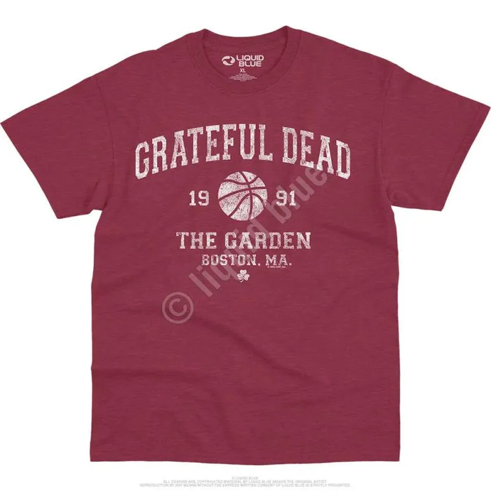 Liquid Blue TShirt Men Boston Garden 91 TShirt