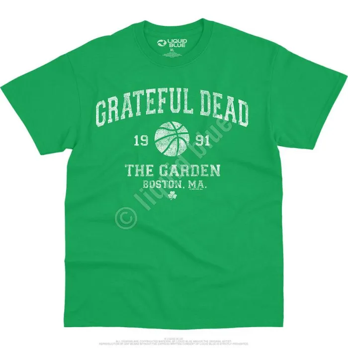 Liquid Blue TShirt Men Boston Garden 91 TShirt