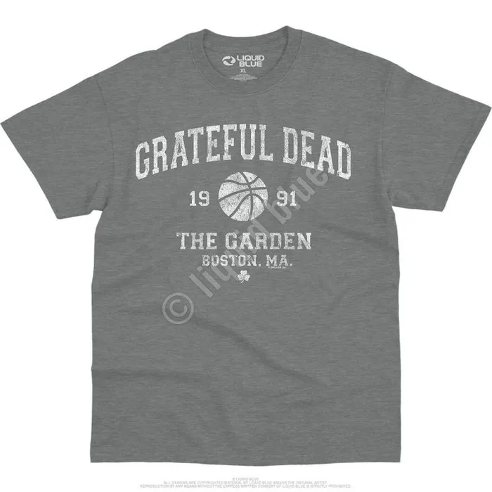 Liquid Blue TShirt Men Boston Garden 91 TShirt