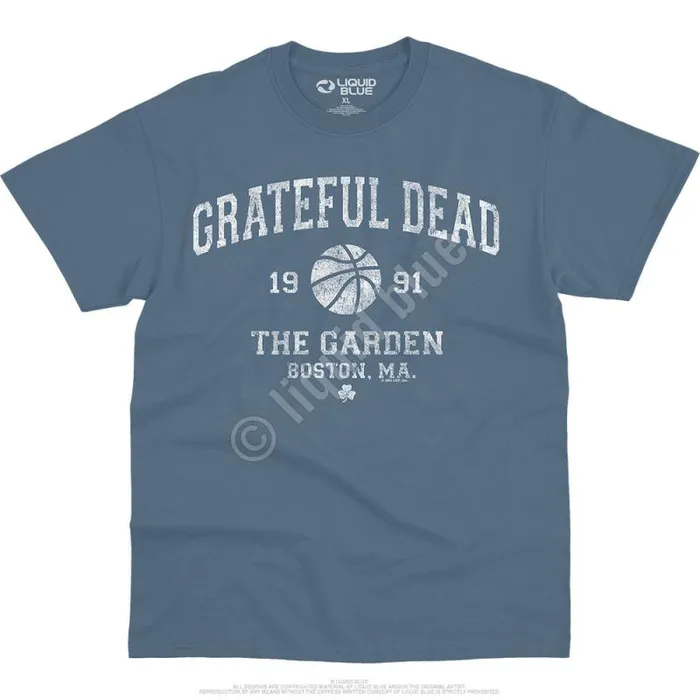 Liquid Blue TShirt Men Boston Garden 91 TShirt