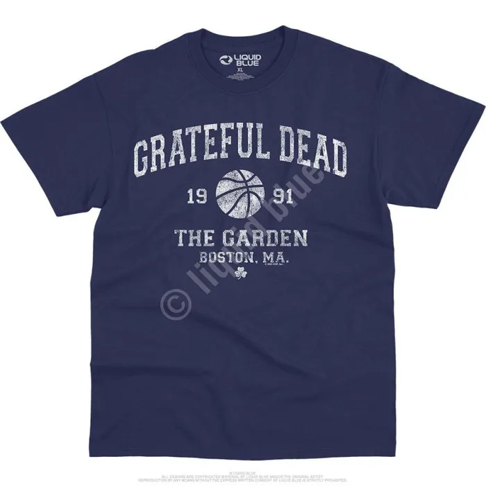 Liquid Blue TShirt Men Boston Garden 91 TShirt