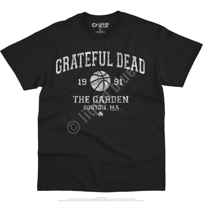Liquid Blue TShirt Men Boston Garden 91 TShirt
