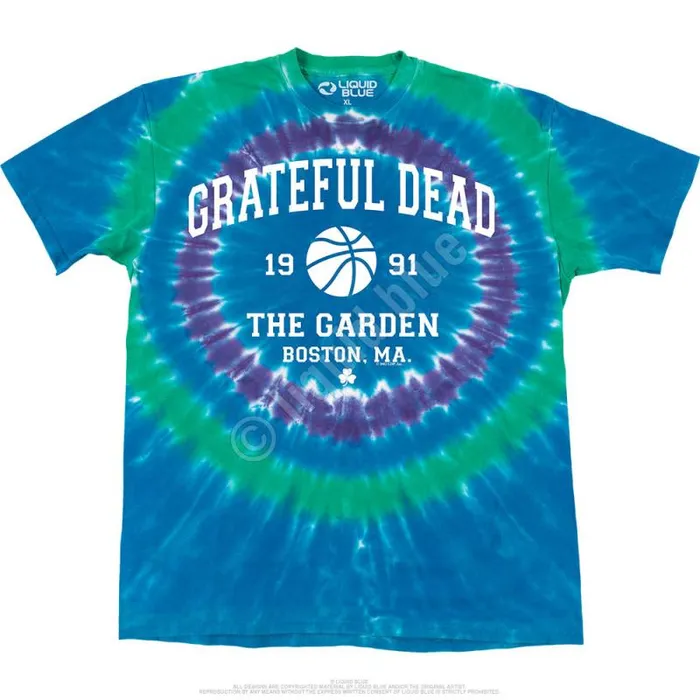 Liquid Blue TShirt Men Boston Garden 91 TShirt