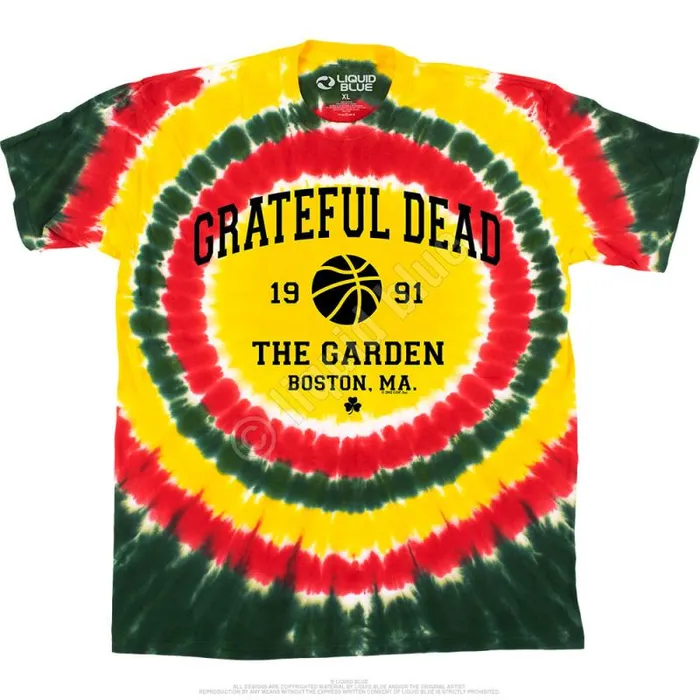 Liquid Blue TShirt Men Boston Garden 91 TShirt