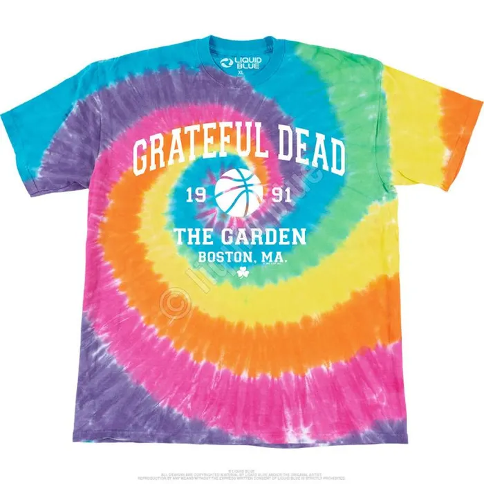 Liquid Blue TShirt Men Boston Garden 91 TShirt