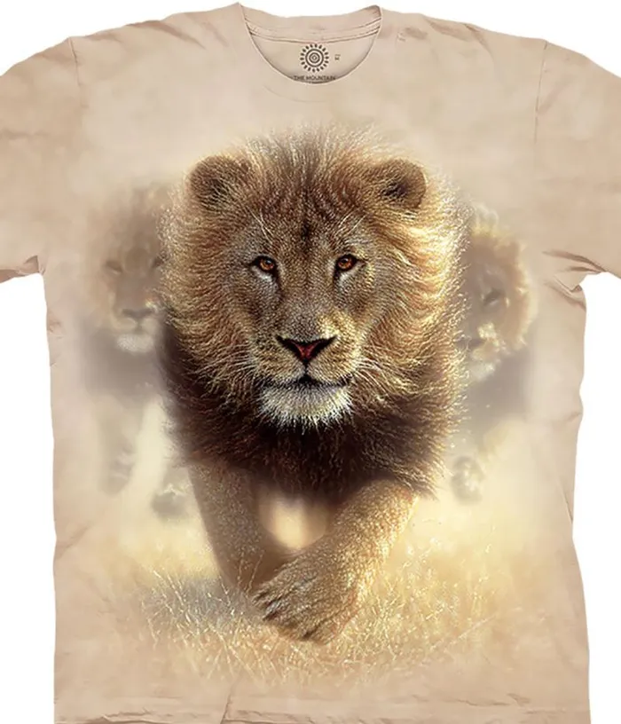 Liquid Blue TShirt Men Eat My Dust Classic Cotton TShirt