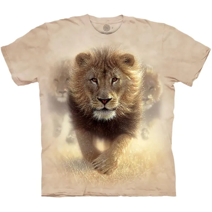 Liquid Blue TShirt Men Eat My Dust Classic Cotton TShirt