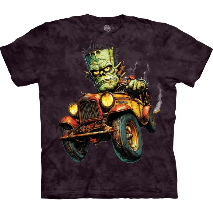 Liquid Blue TShirt Men FrankNBuggy Classic Cotton TShirt