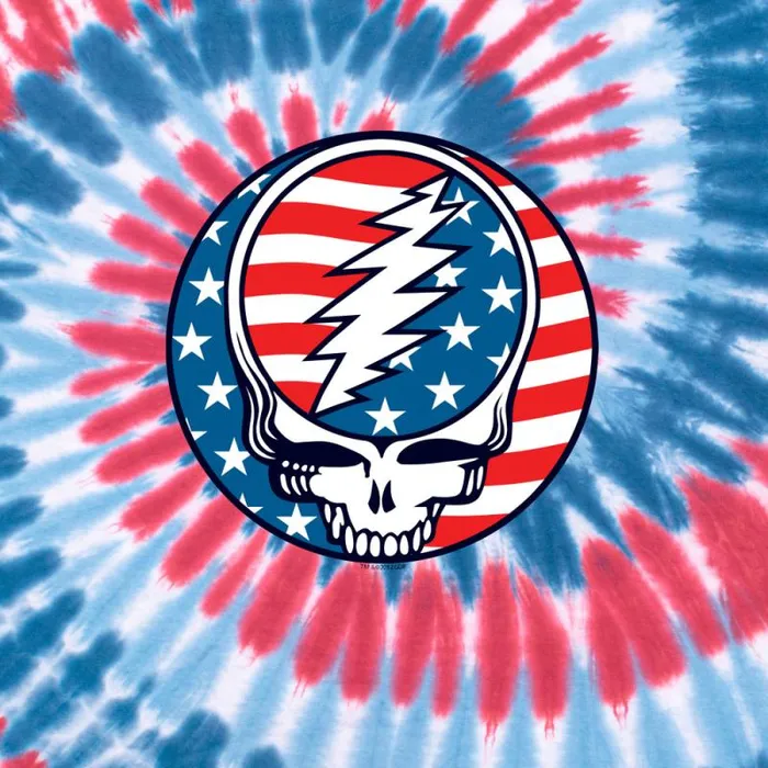 Liquid Blue TShirt Men Glory Spiral TieDye TShirt