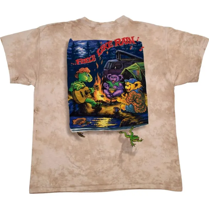 Liquid Blue TShirt Men LL Rain TieDye TShirt