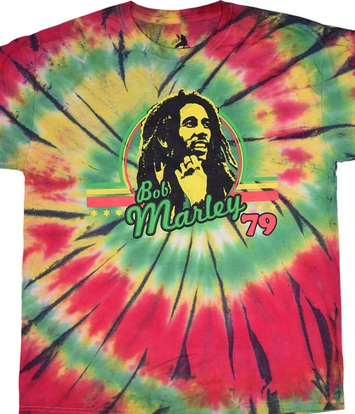 Liquid Blue TShirt Men Marley 03979 Spiral TieDye TShirt