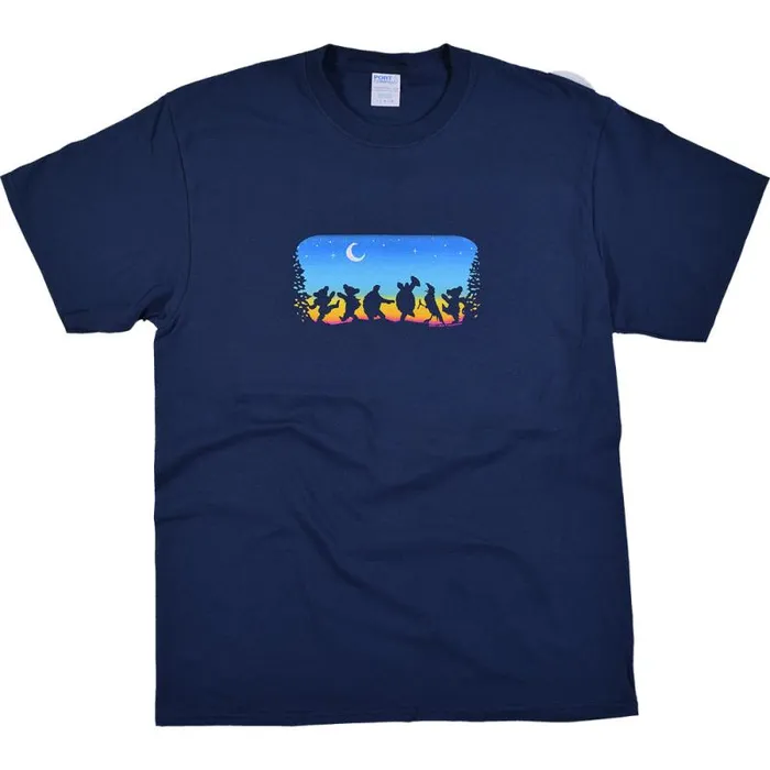 Liquid Blue TShirt Men Moondance Navy TShirt