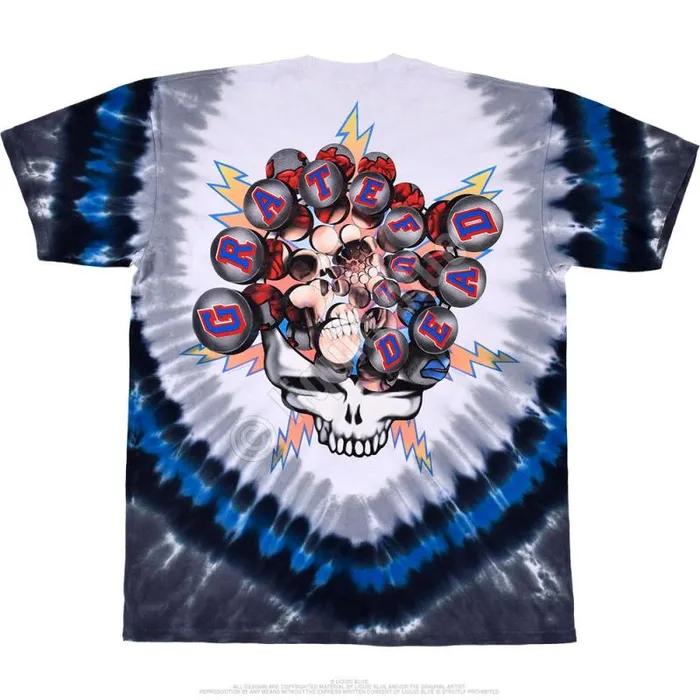 Liquid Blue TShirt Men NY Strangers TieDye TShirt