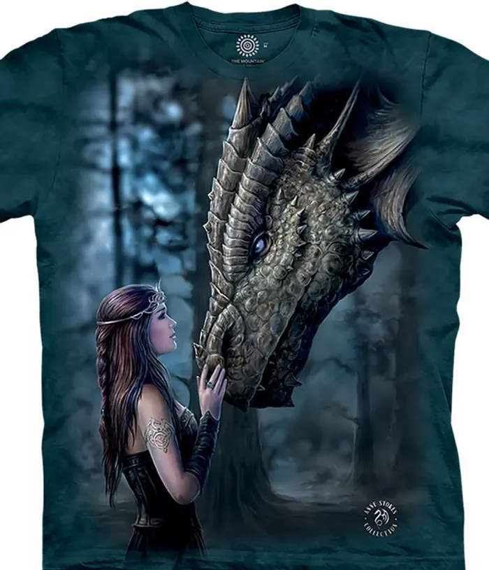 Liquid Blue TShirt Men Once Upon A Time Classic Cotton TShirt