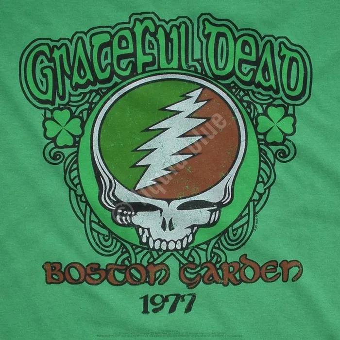 Liquid Blue TShirt Men Shamrock 77 Green TShirt